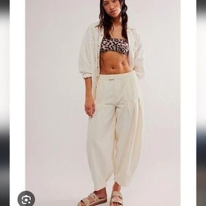 Free People Sarina Pleated Trousers
